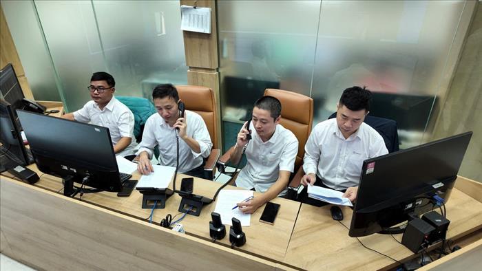 Diễn tập xử lý tình huống để đảm bảo truyền tải điện điện an toàn phục vụ Đại hội Đảng toàn quốc lần thứ XIV